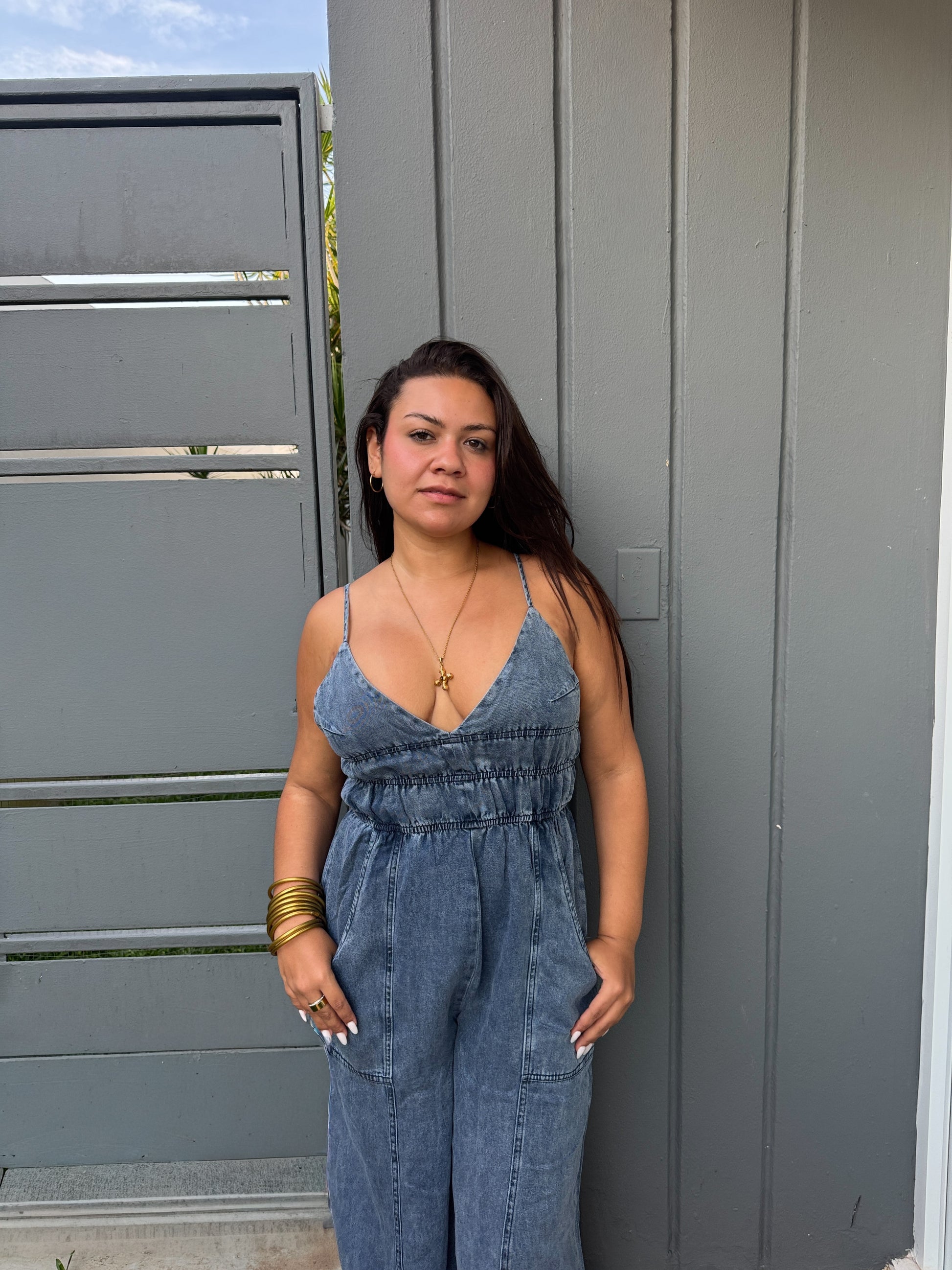Denim Jumpsuit