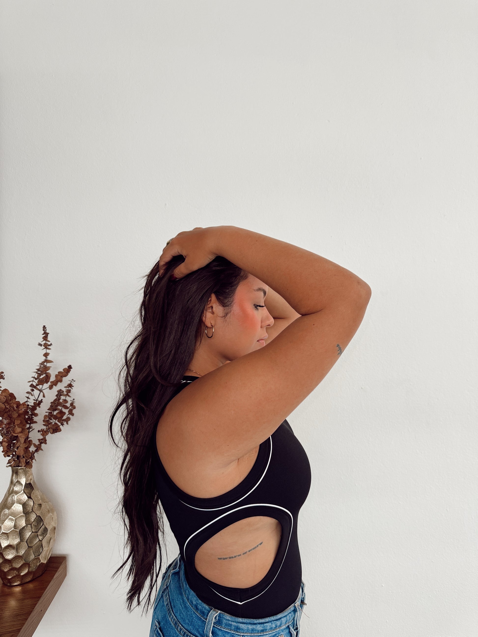 Black Basic BodySuit