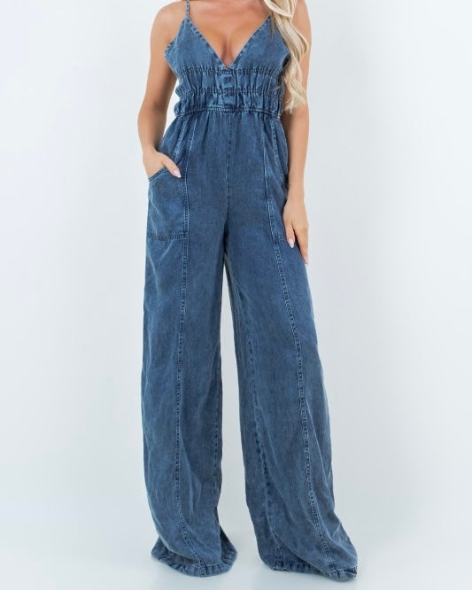 Denim Jumpsuit