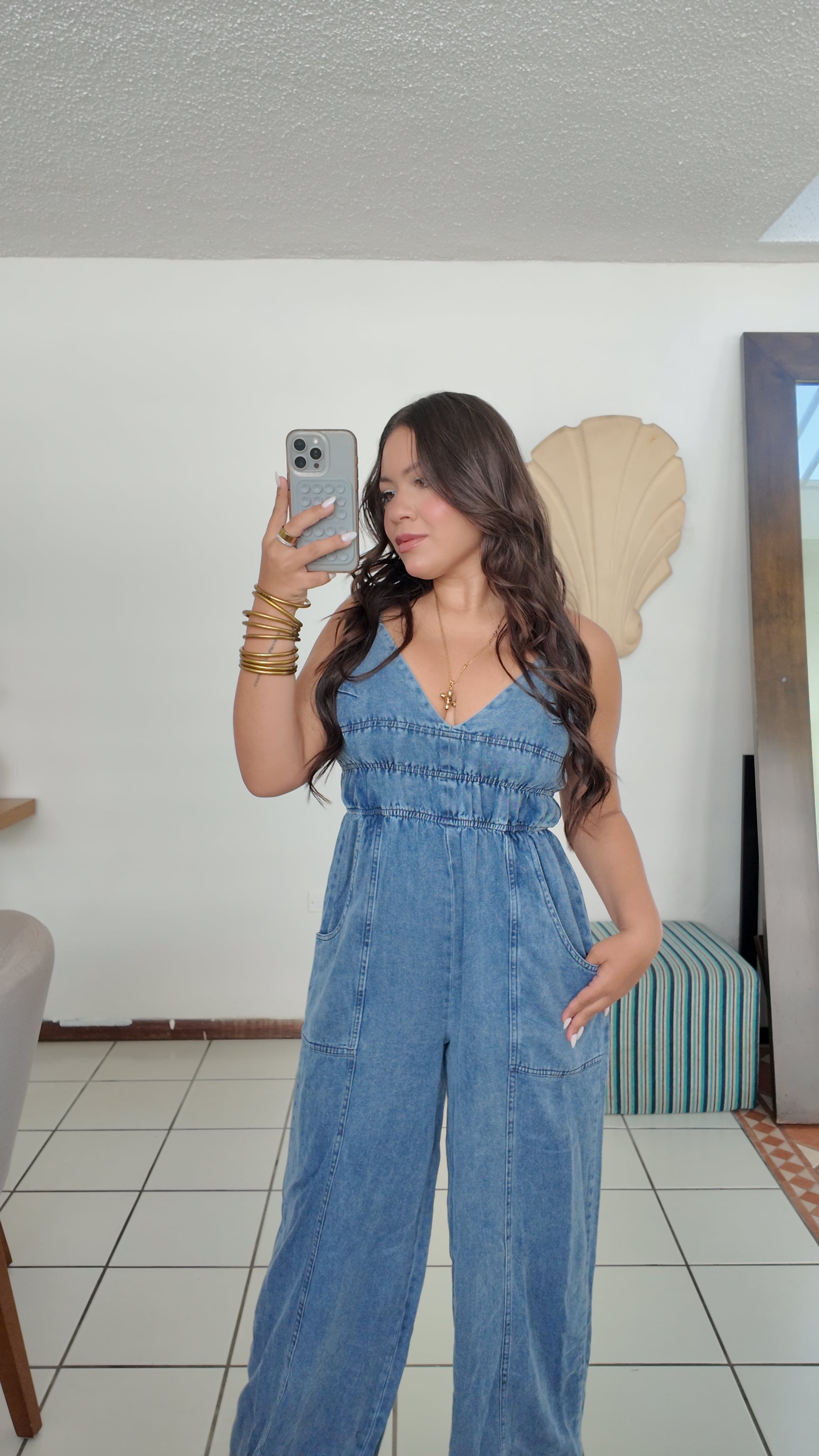 Denim Jumpsuit