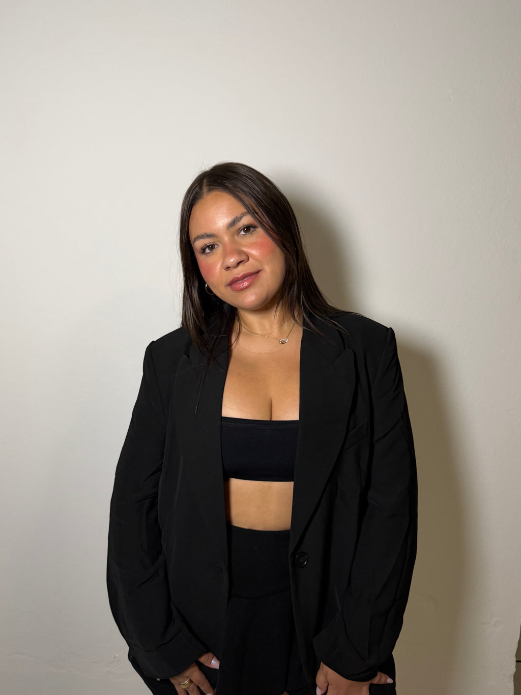 Oversized Black Blazer