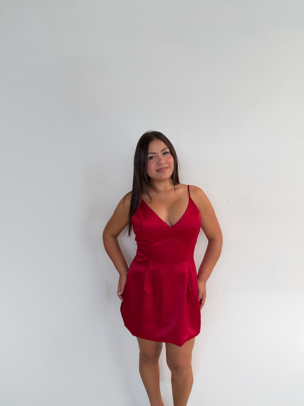 Bombshell Mini Red Dress