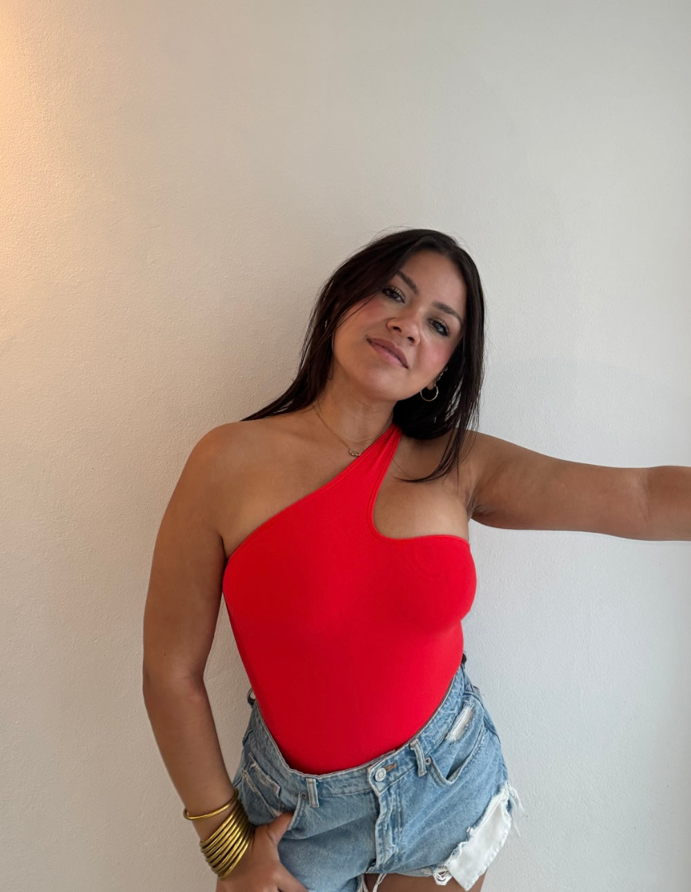 Sahara Bodysuit (red)