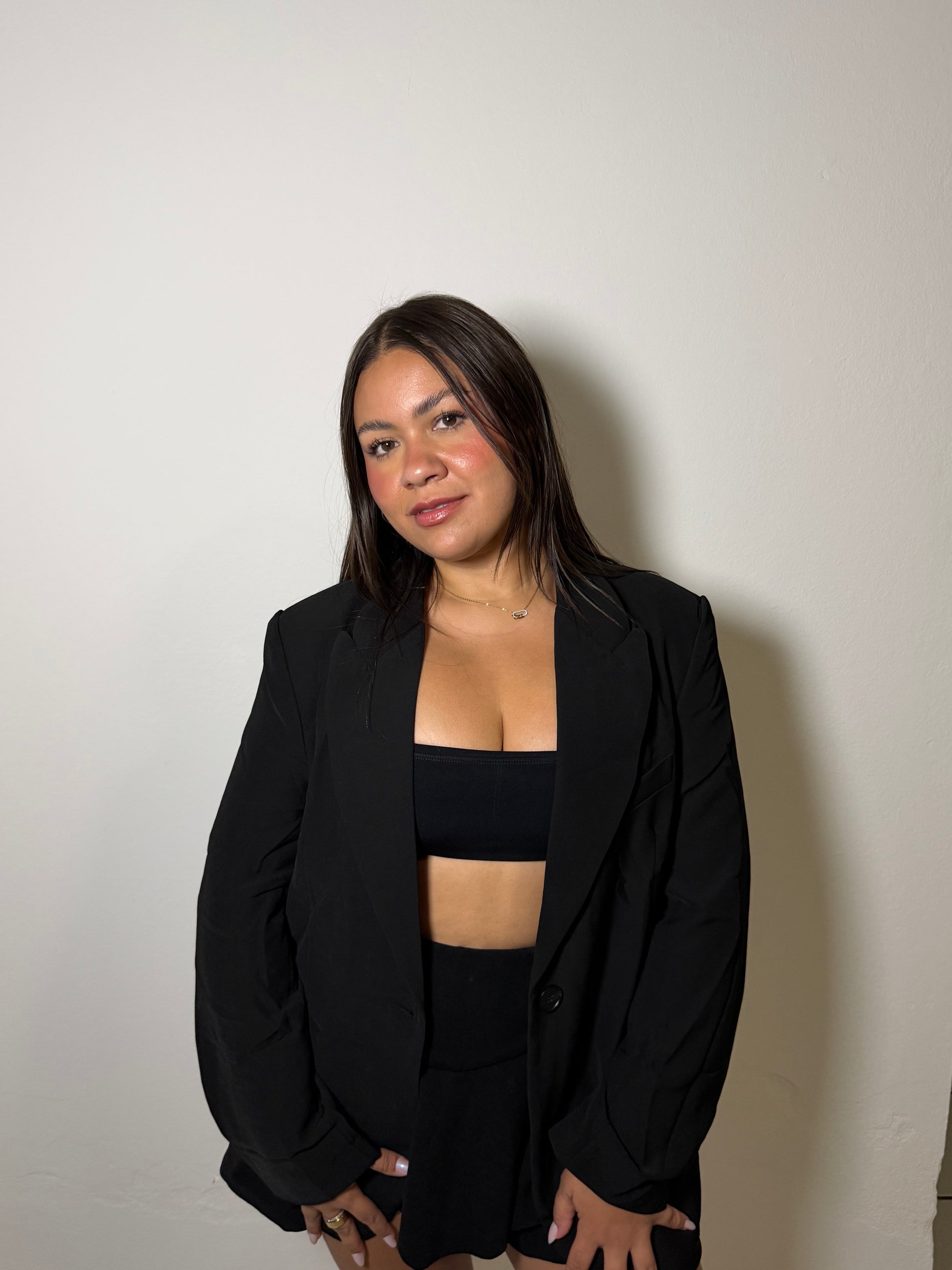 Oversized Black Blazer