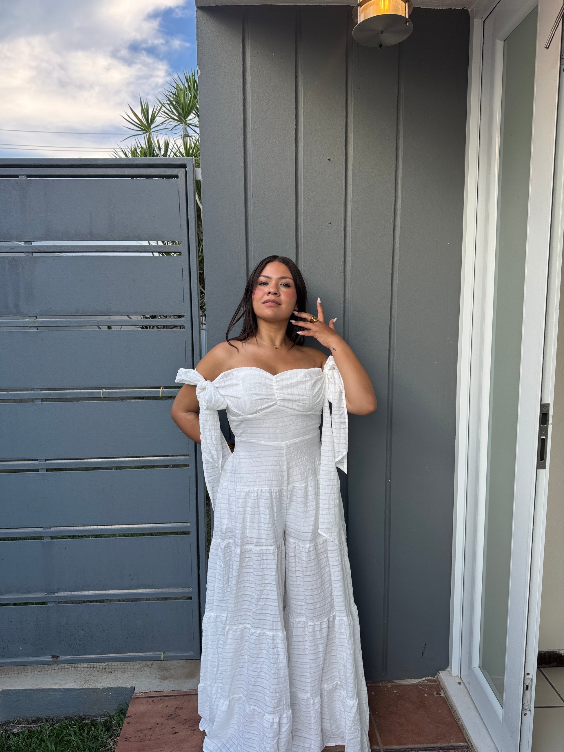 Monaco Jumpsuit (white)