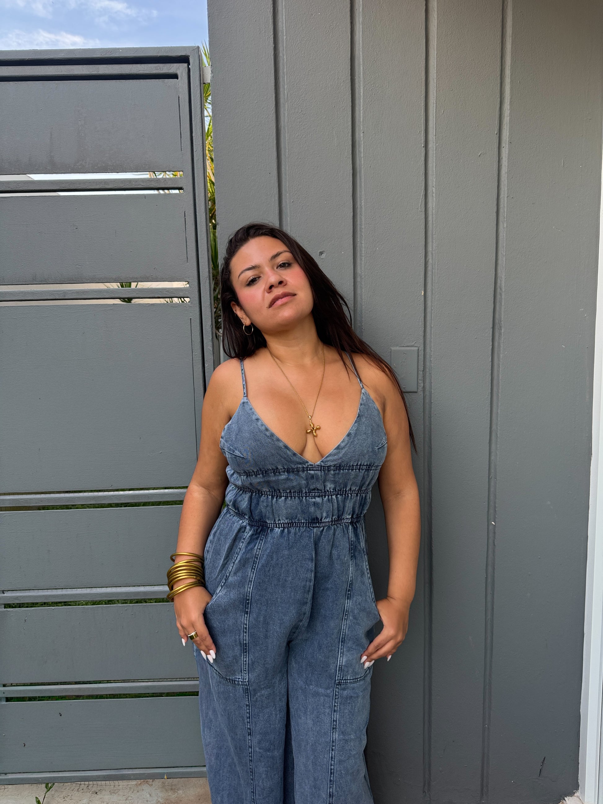 Denim Jumpsuit