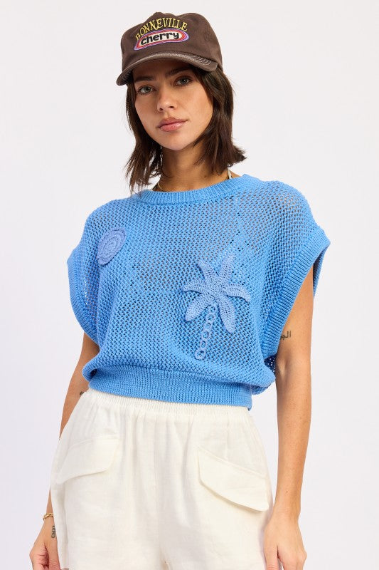 Palma Crochet Top