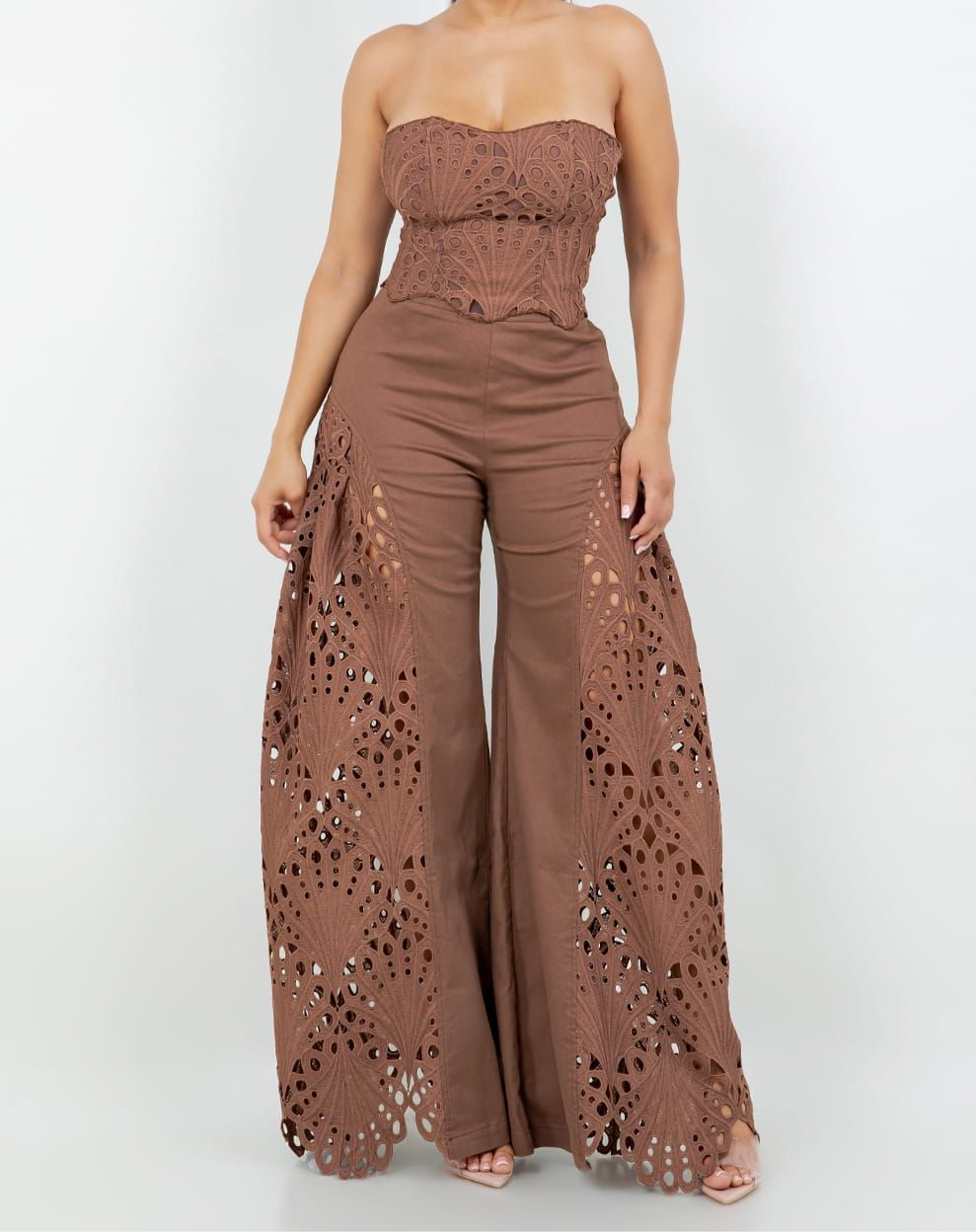 Georgina Lace Pant Set - PRE ORDEN