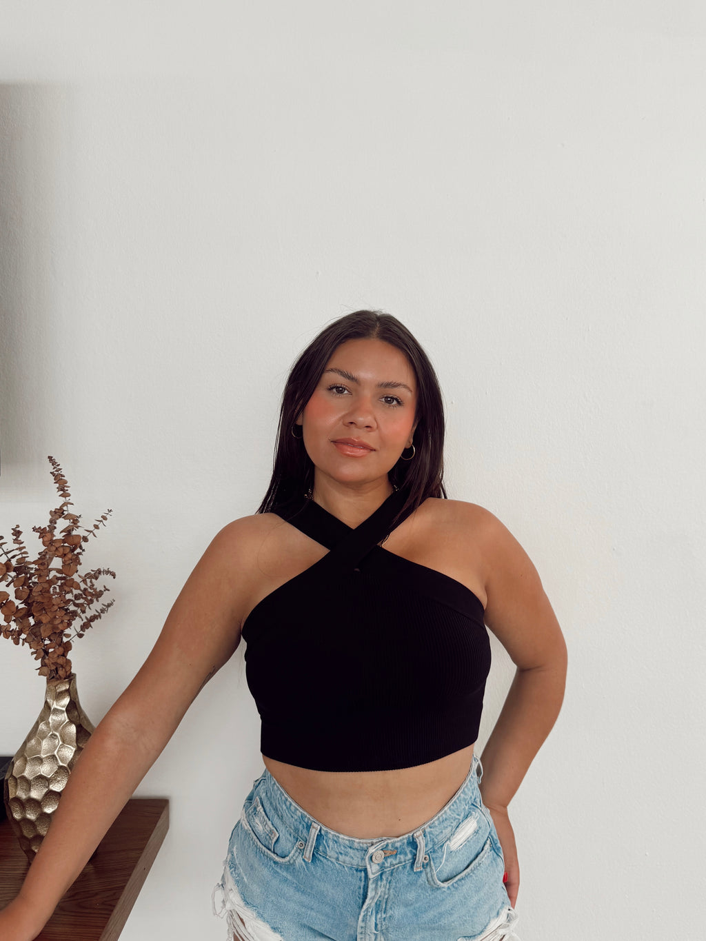 Midnight Twist Top