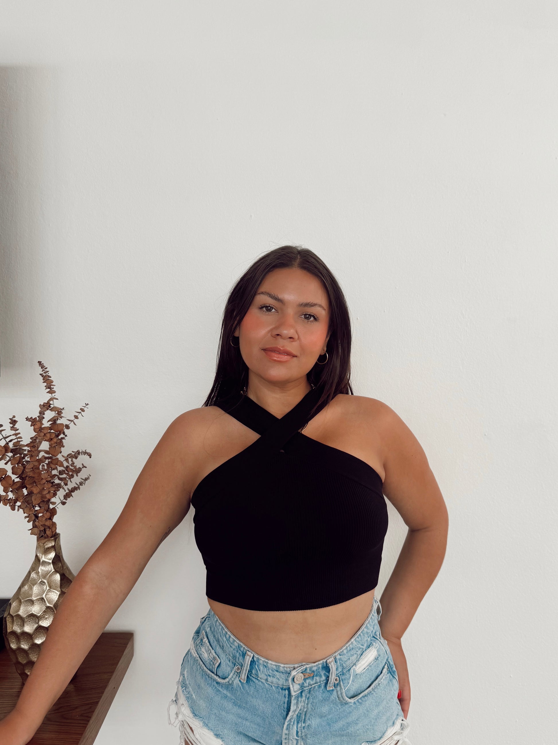 Midnight Twist Top