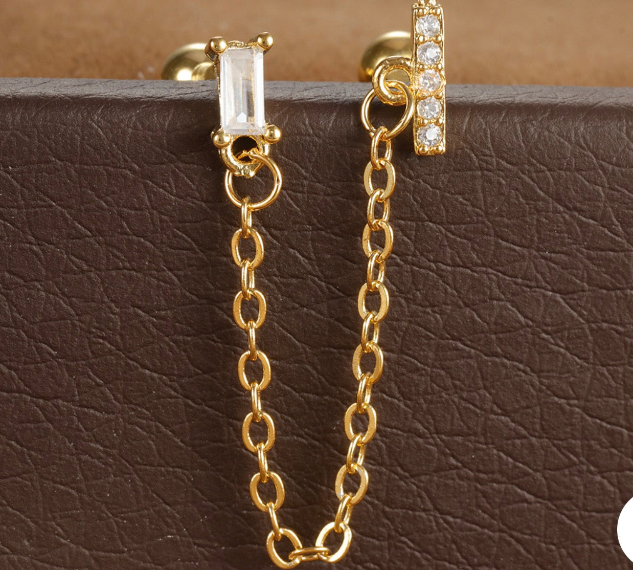 Muse Chain Drops Earring