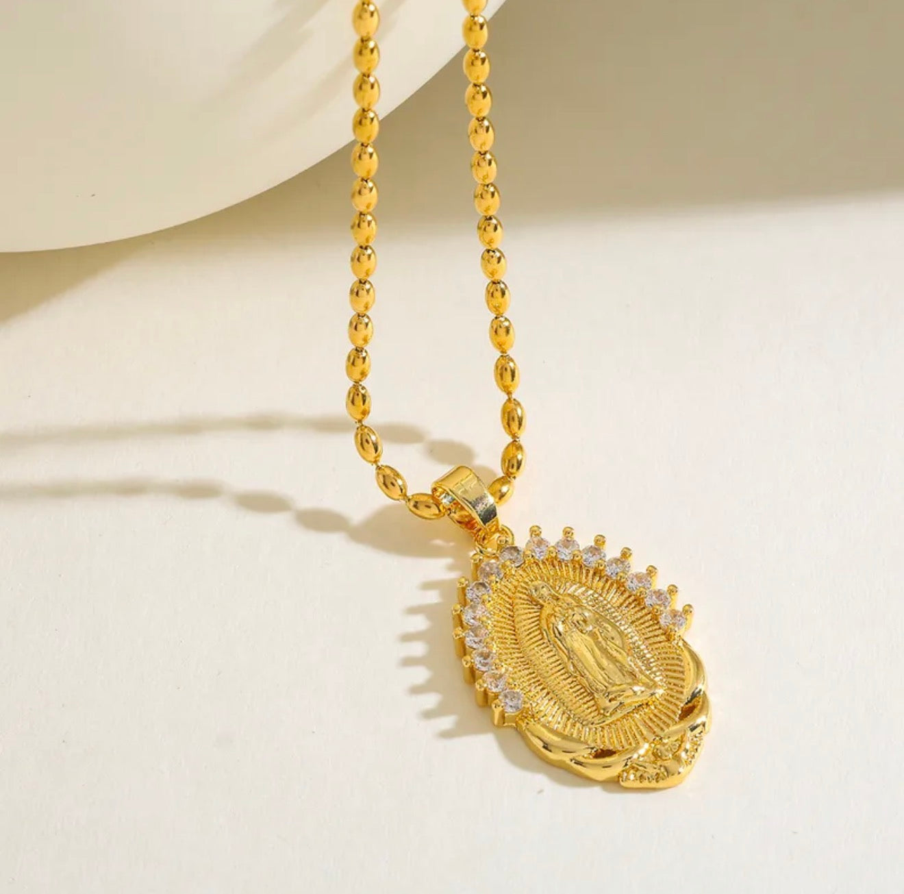 Oval Medallion Necklace