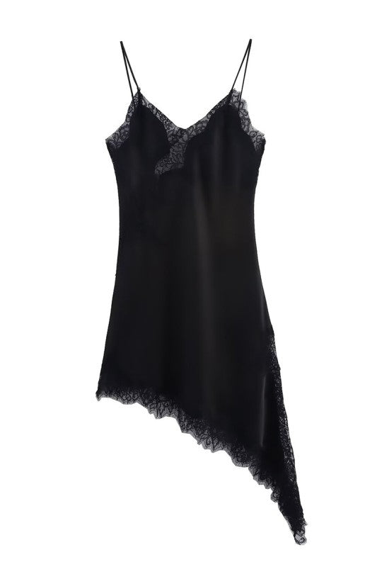 Mini Lace Dress - Black