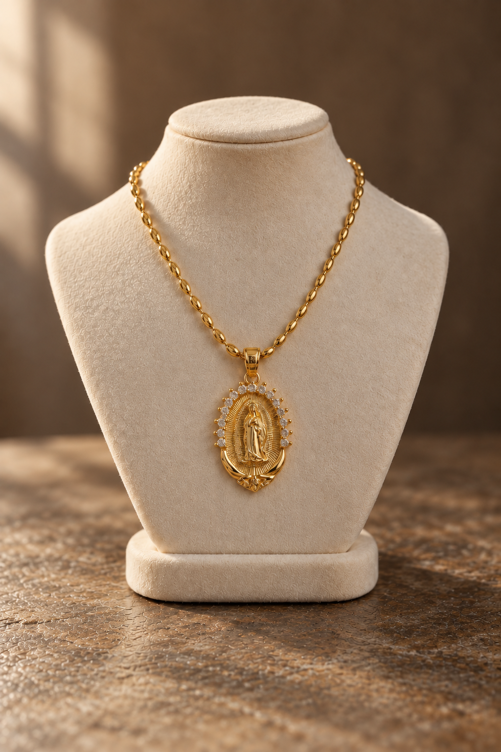 Oval Medallion Necklace