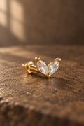 Sun Drop Gold Earring