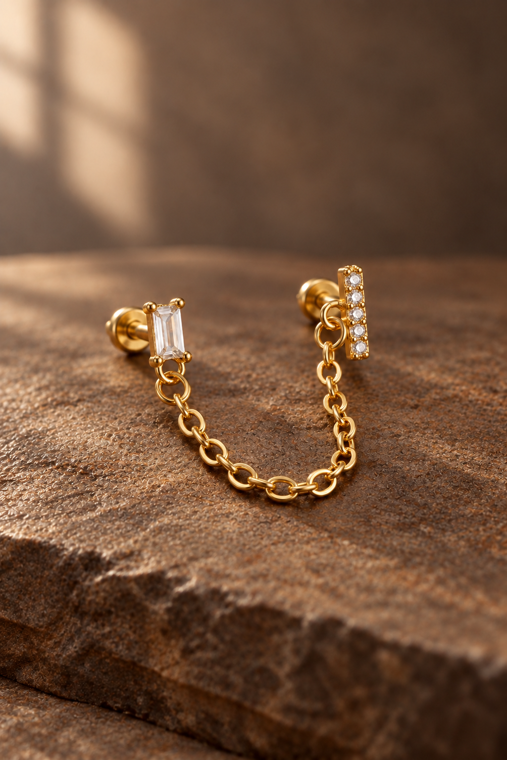 Muse Chain Drops Earring