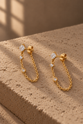 Mia Chain Drop Earrings