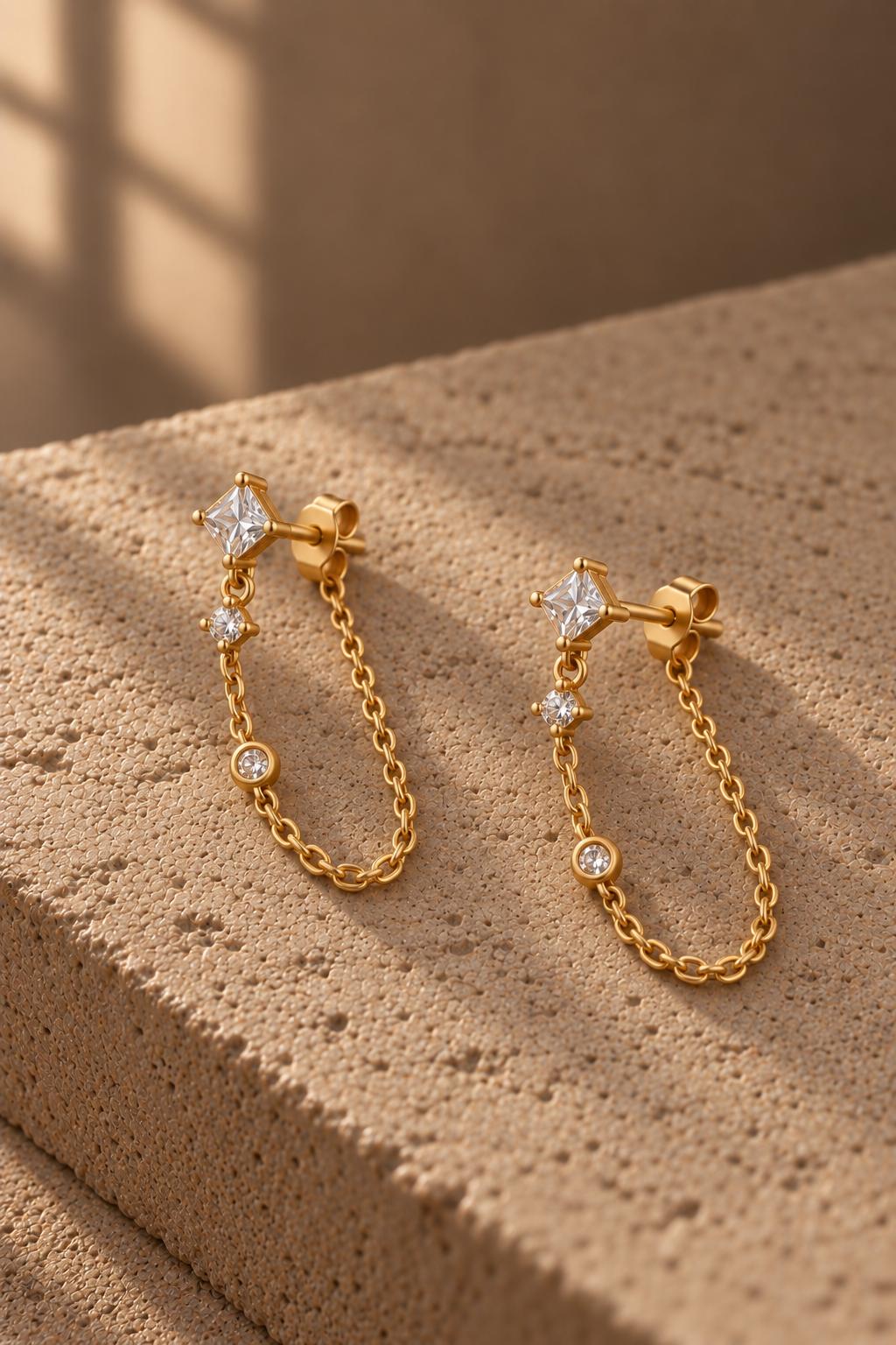Mia Chain Drop Earrings