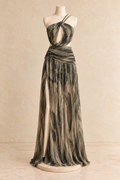 Selena Olive Dress