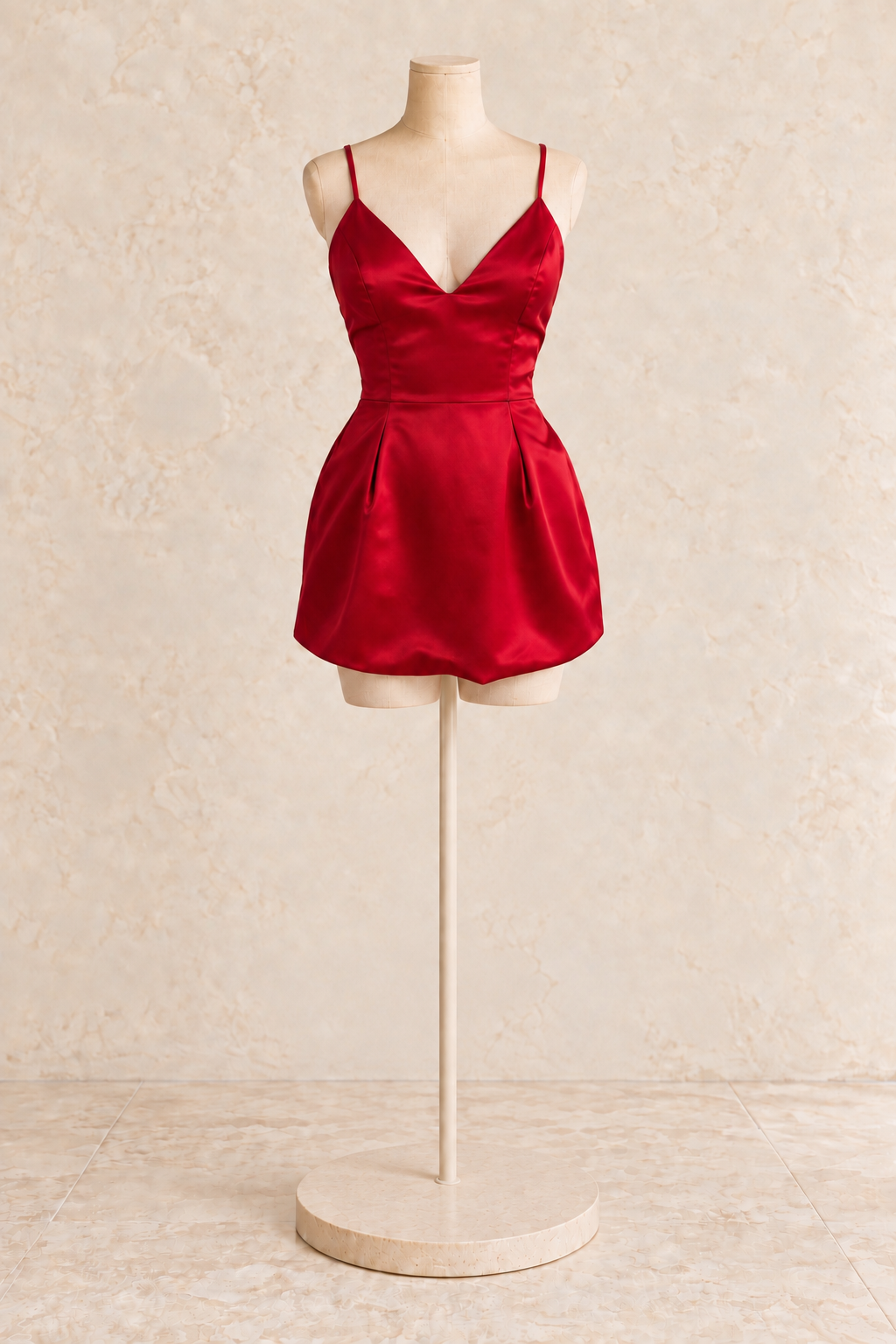Bombshell Mini Red Dress