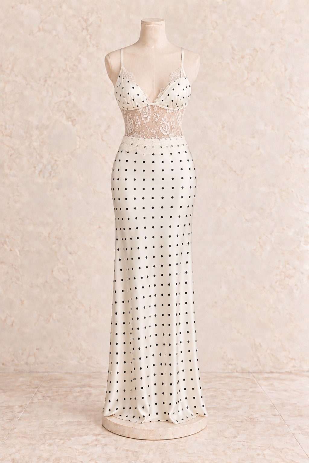 Adra Polka Dot Dress