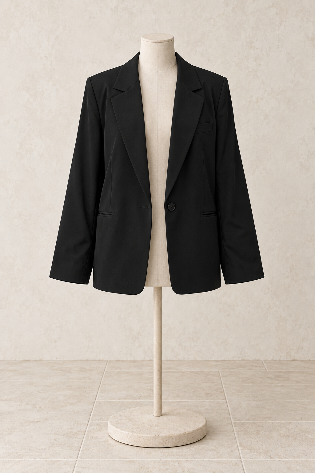 Oversized Black Blazer