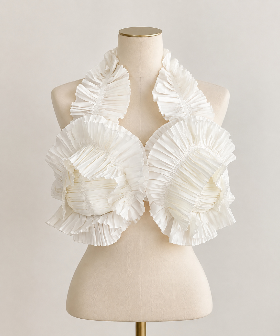 Ruffle Halter Top