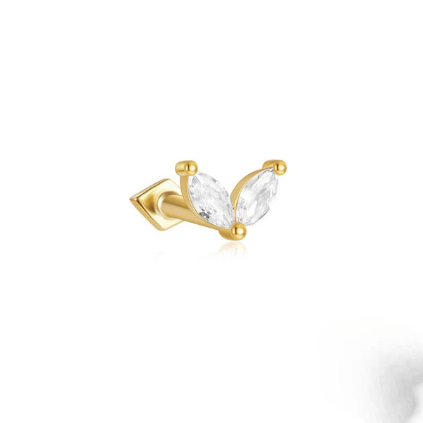 Sun Drop Gold Earring
